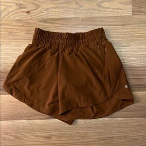 lululemon athletica Women's Brown Athletic Shorts